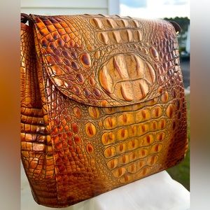 !!SALE!!🚨⏳NWT VINTAGE BRAHMIN Oakland in original Toasted Almond ⏳🚨